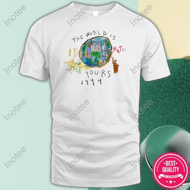 Nasirjones Store 30 Years Of Illmatic Cement New Shirt