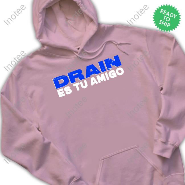Drain Es Tu Amigo Crewneck Sweatshirt Blacksamath Drain Es Tu Amigo T-Shirt