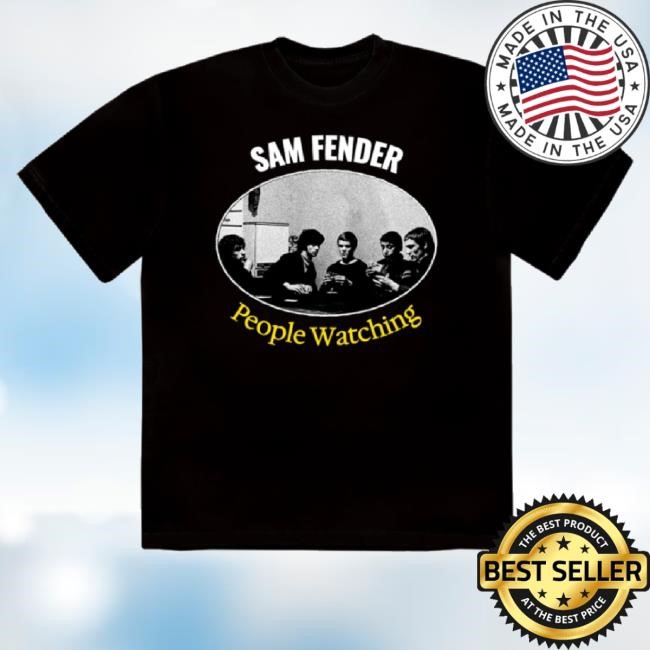 Sam Fender Merch People Watching Tee