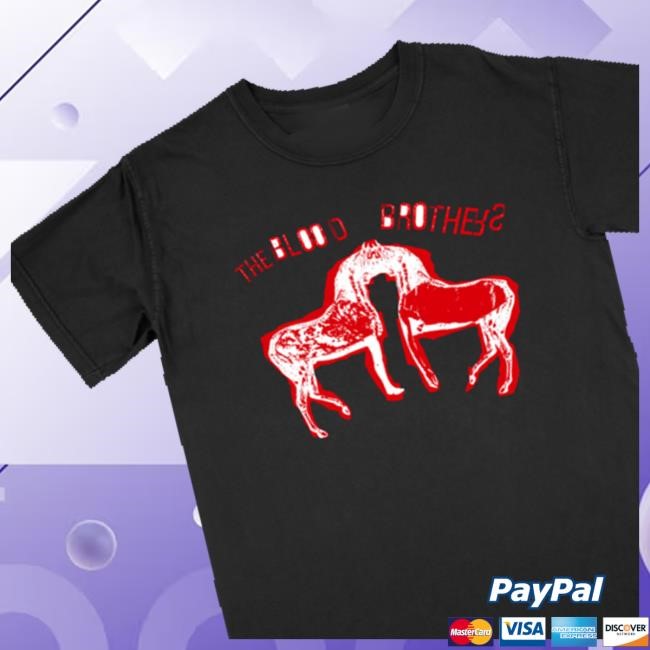 The Blood Brothers Merch Shop Store Official Twin Horses Hoodie