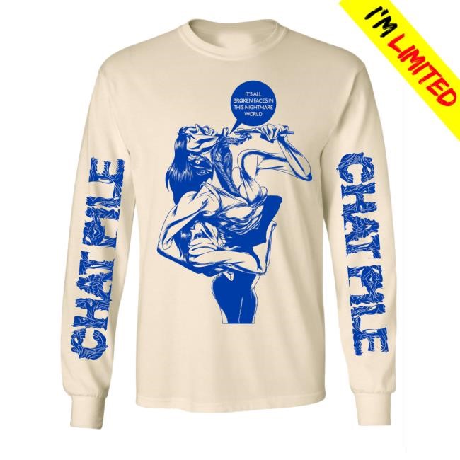 Chat Pile Merch Store Broken Faces Natural Funny Shirt