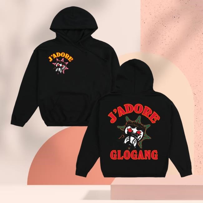 Glo Gang Worldwide J'adore Shirt Glo Gang Worldwide Merch Store J'adore