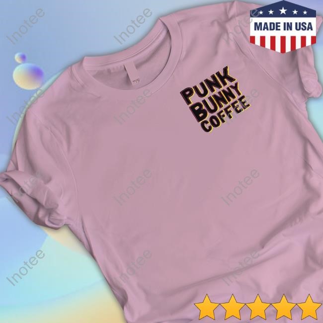 Punk Bunny Coffee Logo New Shirt