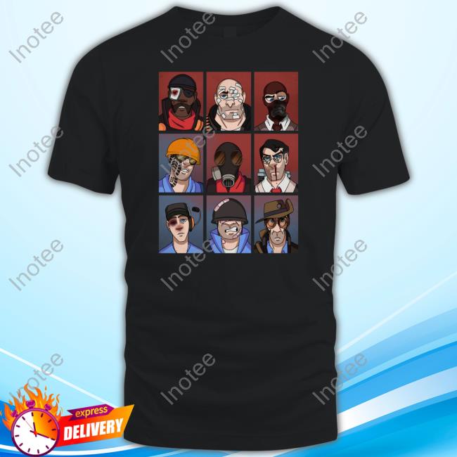 Fight Songs Album Team Fortress 2 Tee Shirt