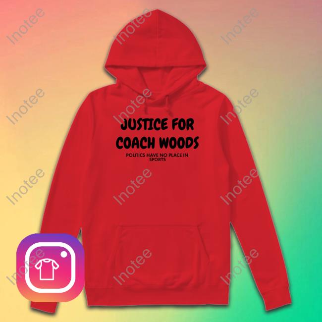 Whiteravenmedia Justice For Coach Woods Long Sleeve Shirt Justice For Coach Woods Shirts