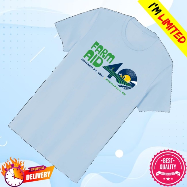 Farm Aid 40 Festival Logo Hoodie