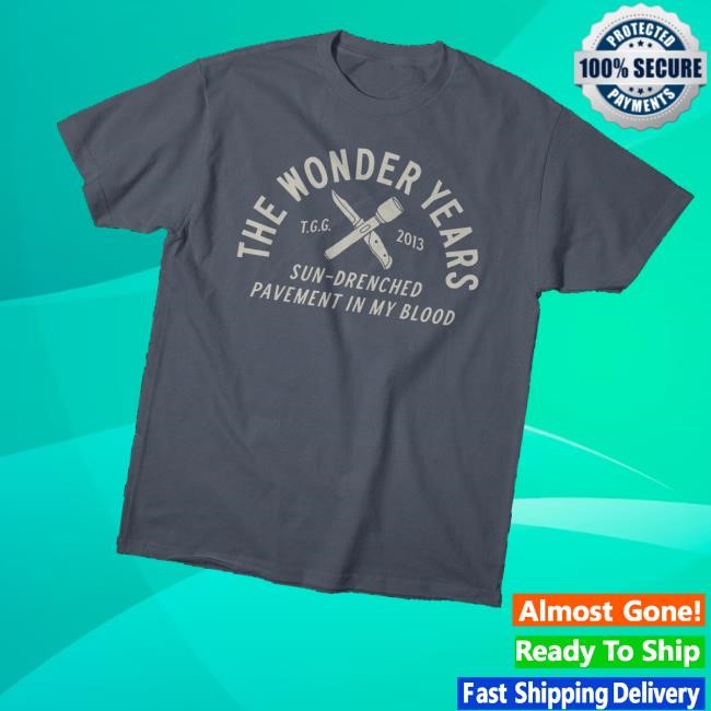 Loneliest Place On Earth Merch The Wonder Years Sun Drenched T-Shirt