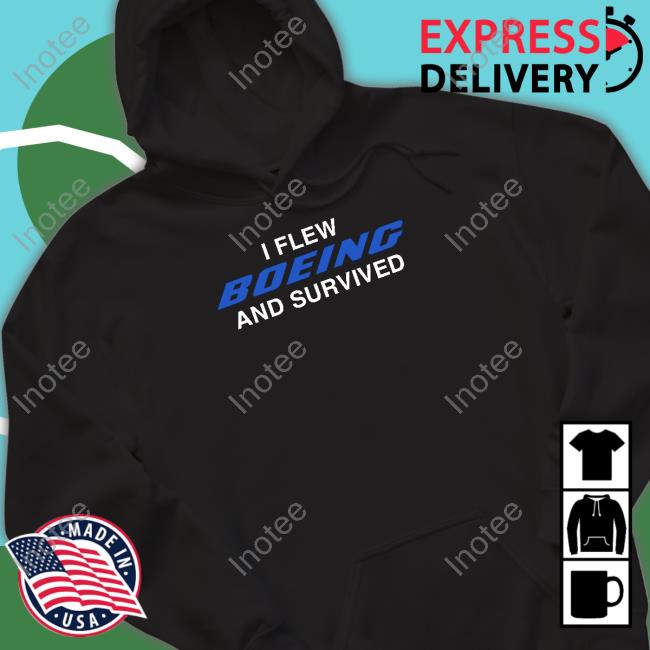 I Flew Boeing And Survived Long Sleeve T Shirt