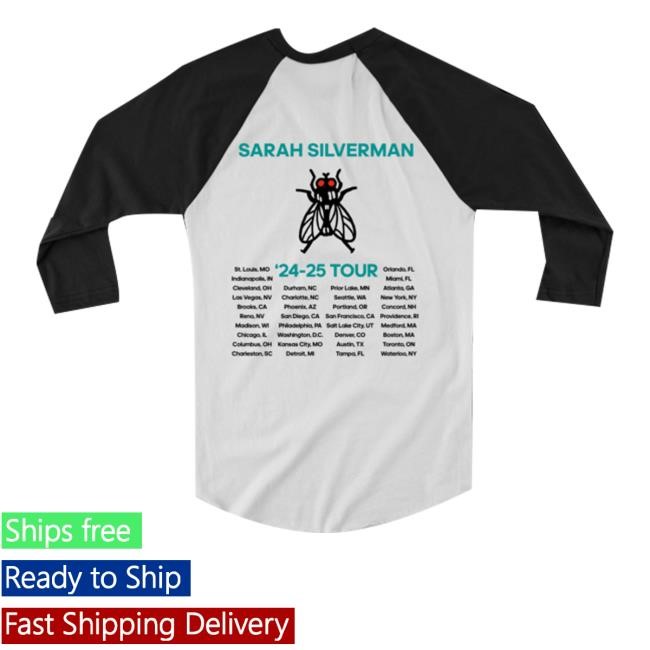 Sarah Silverman Post Mortem Raglan Shirt Sarahsilverman Merch
