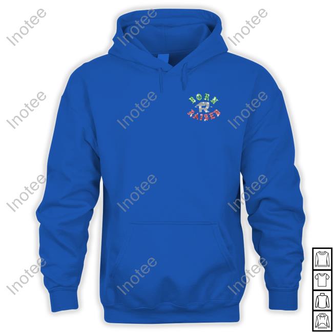 Bornxraised Store Born X Raised + Fuerza Regida Rocker Hoodie