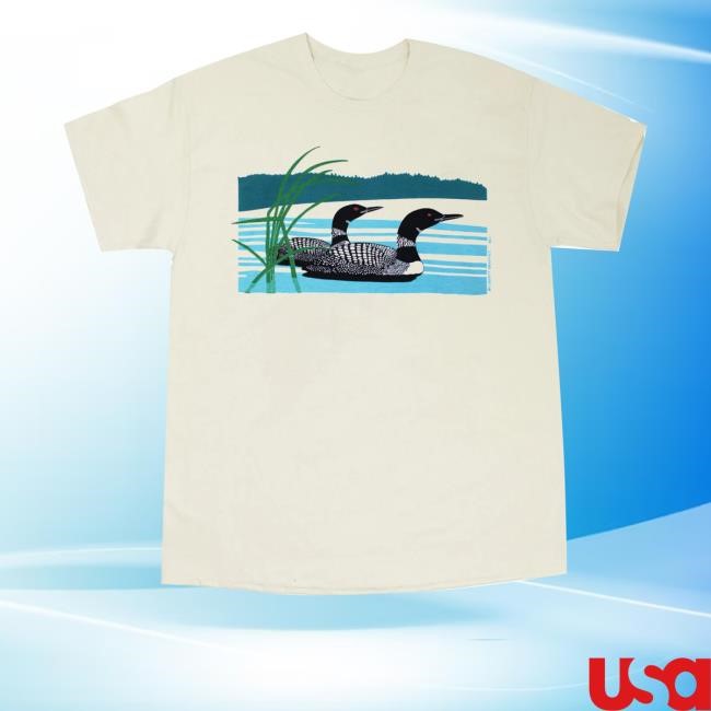 Retro Loons Adult Natural Youth T Shirt
