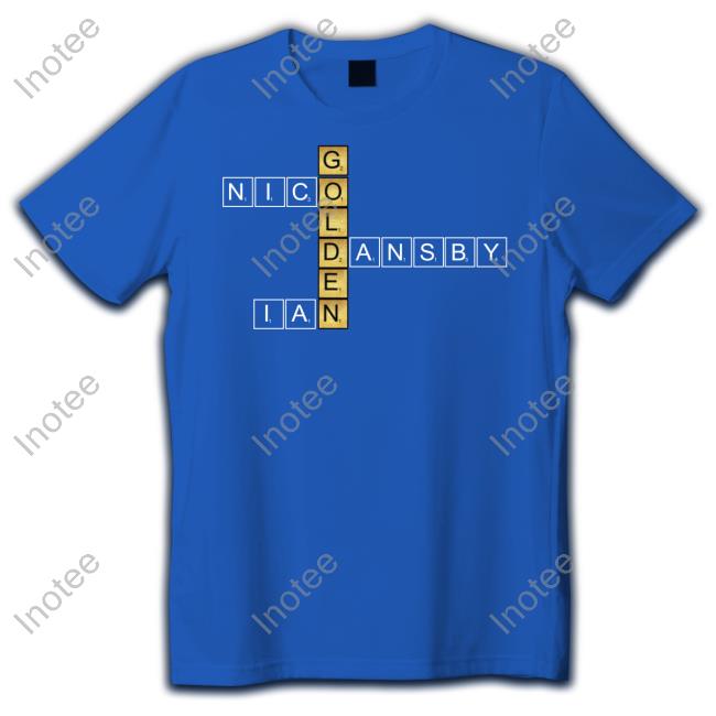 Obvious Shirts Golden Crossword Tank Top