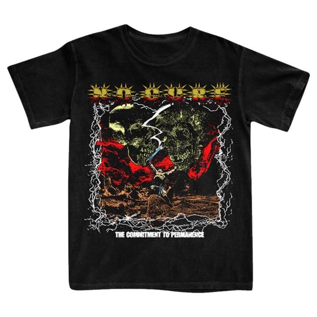 Official Deathmetal Hot Topic Merch Commitment Hooded Sweatshirt