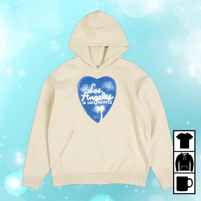 Trending Shopkarolg Merch Shop La In Our Hearts Hoodie