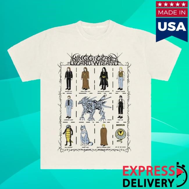 Pdoomrecords Merch King Gizzard And The Lizard Wizard Metal Toys Tee Shirt