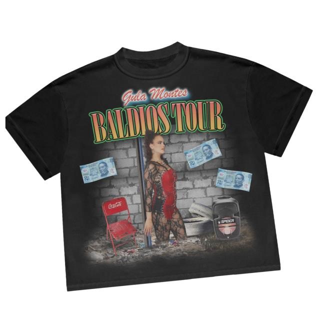 Official El Ejército De Adrián Marcelo Gula Montes Baldios Tour Shirts