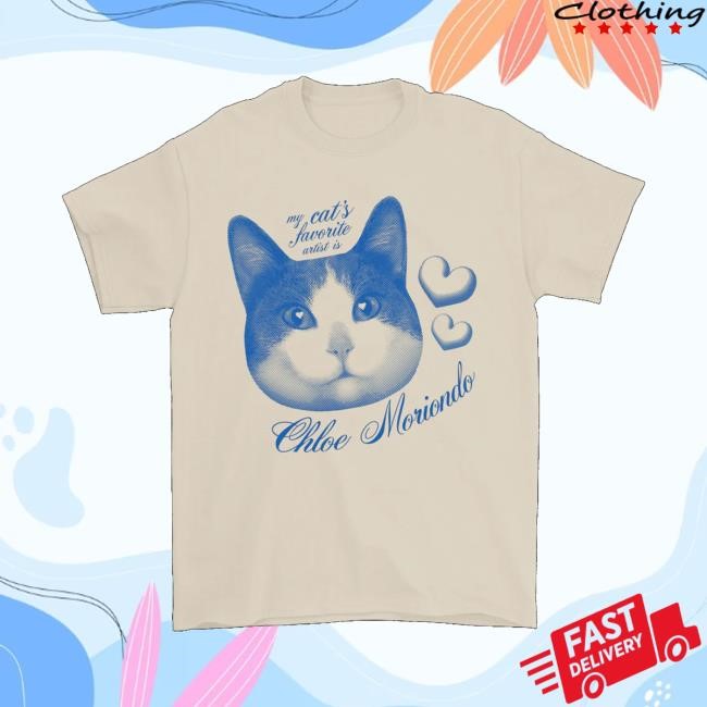Chloe Moriondo Merch Store Cat's Favorite Zip Up Hooded Sweatshirt