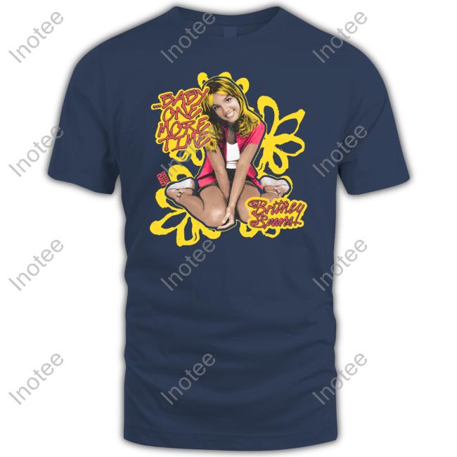 Britney Spears Merch Store Baby One More Time 25Th Anniversary Long Sleeve Tee
