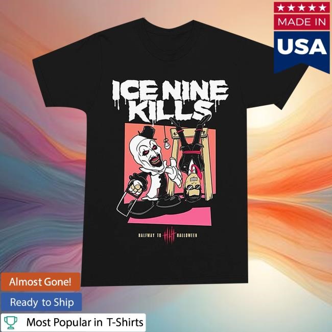 Ink Merch Store Shop Cut In Half Way To Halloween T-Shirt, Hoodie, Tank Top, Sweater And Long Sleeve T-Shirt