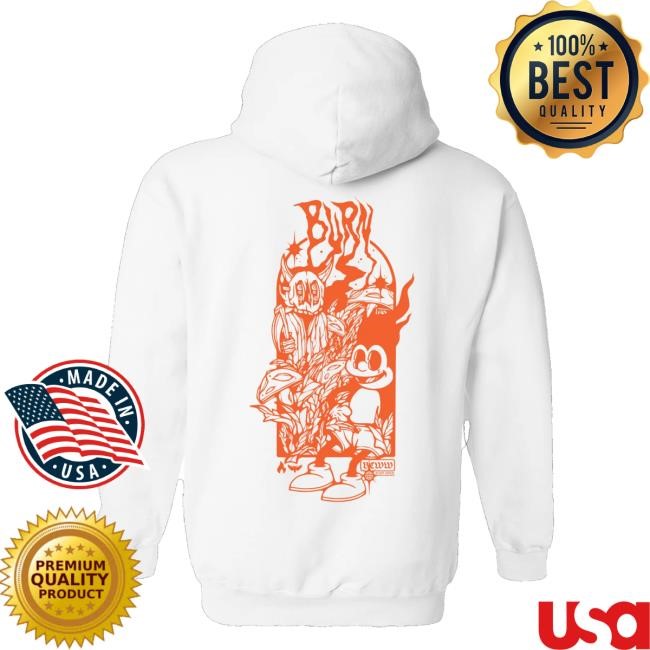 Like Moths To Flames - Burn Crew Long Sleeve Shirt Down Right Merch