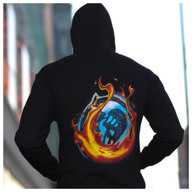 Rise Against Merch Shop Store Official Flamed Heartfist Tee