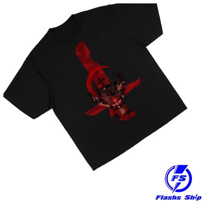 Anarchist Sanctuary Graveyard Long Sleeve Shirt