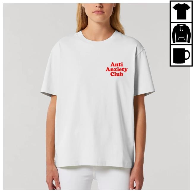Tilly Oddy-Black Official Store Anti-Anxiety Club Shirts