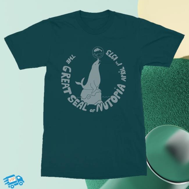 John Lennon Merch The Great Seal Of Nutopia T-Shirt