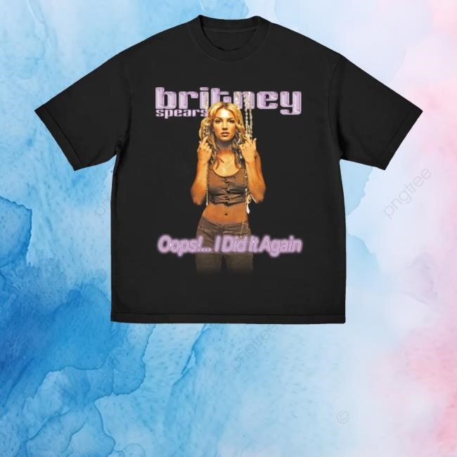 Oops!... I Did It Again Beaded Curtain Black Long Sleeve Shirt