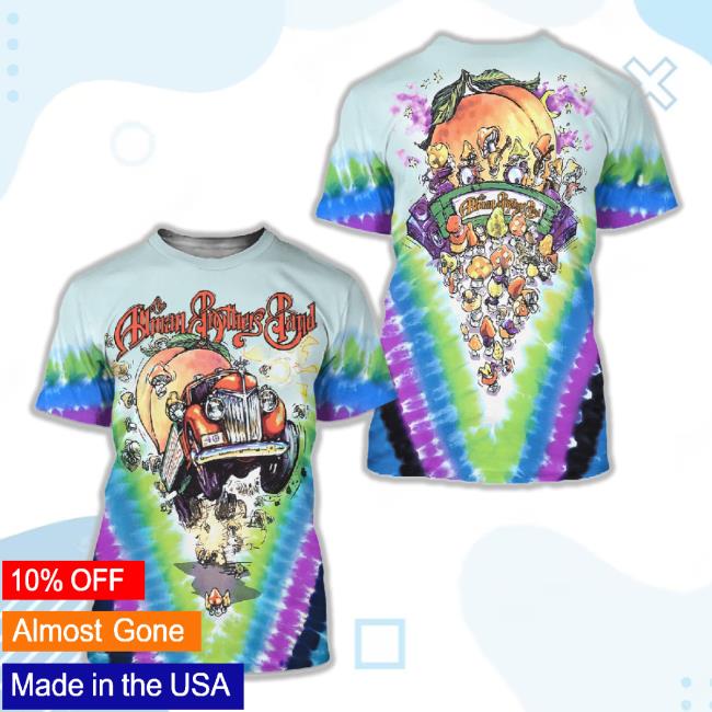 Men's Allman Brothers Allman Bros 3D All Over Print Hoodie