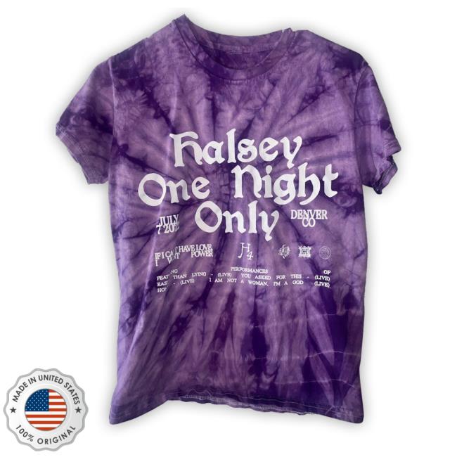 Halsey One Night Only Denver, Co Hoodie