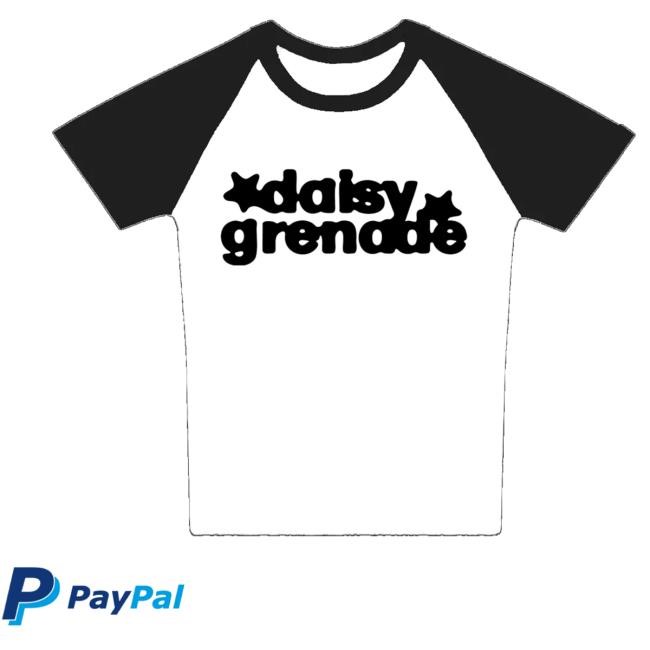 Absolute Merch Daisy Grenade Star Raglan New Shirt