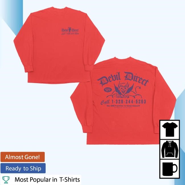 Youonlydie1nce Merch Devil Direct T-Shirt