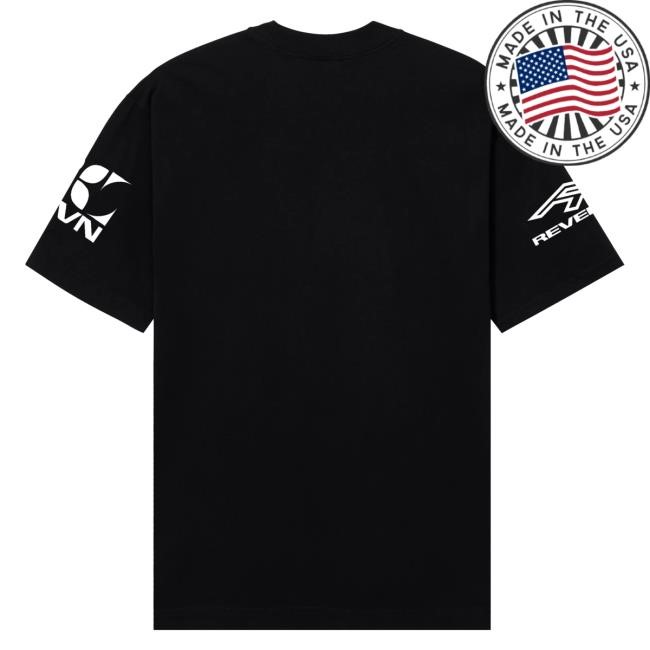 Revenge Official Merch Store Shop Racer Patch Shirt Black