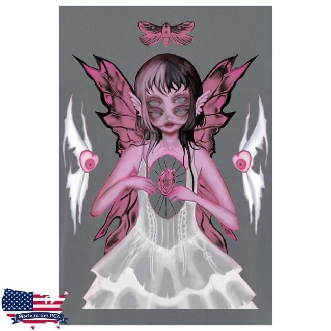 Emp Merch Shop Portals Heart Charcoal By Martinez, Melanie T Shirts