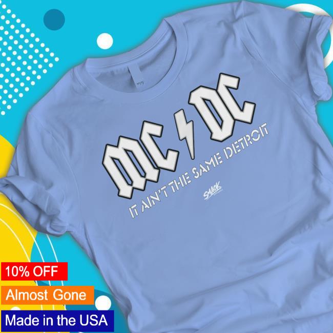 Mc - Dc For Detroit Football Fans Long Sleeve T-Shirt
