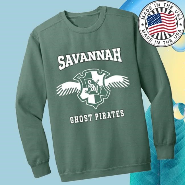 Trending Savannah Ghost Pirates Team Store Savannah Ghost Pirates Comfort Colors Wizard Crest t-shirt, hoodie, tank top, sweater and long sleeve t-shirt