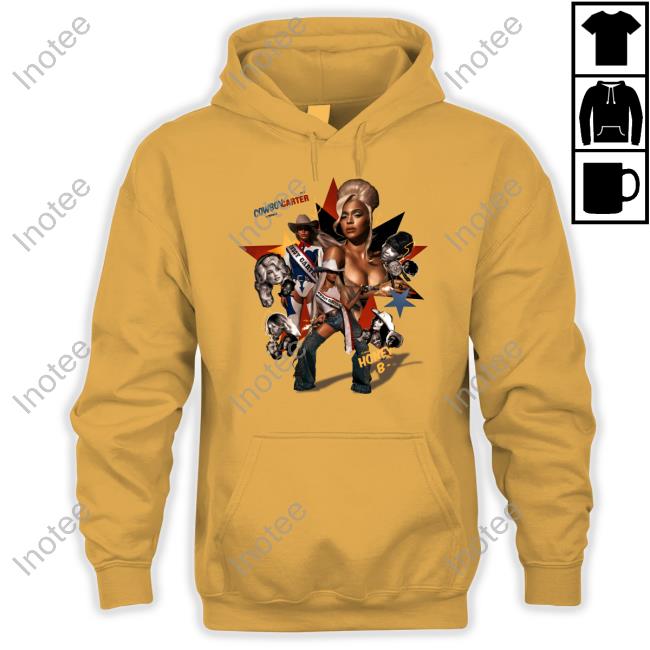 Aiden Prince Act Ii Cowboy Carter Beyonce Hooded Sweatshirt Aiden Prince Act Ii Cowboy Carter Beyonce Starring The Honey B New Shirt