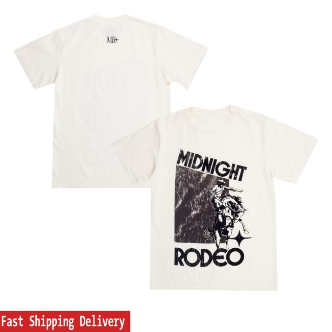 Midnight Rodeo 60'S Zip Up Hooded Sweatshirt Midnight Rodeo Merch Store 60'S