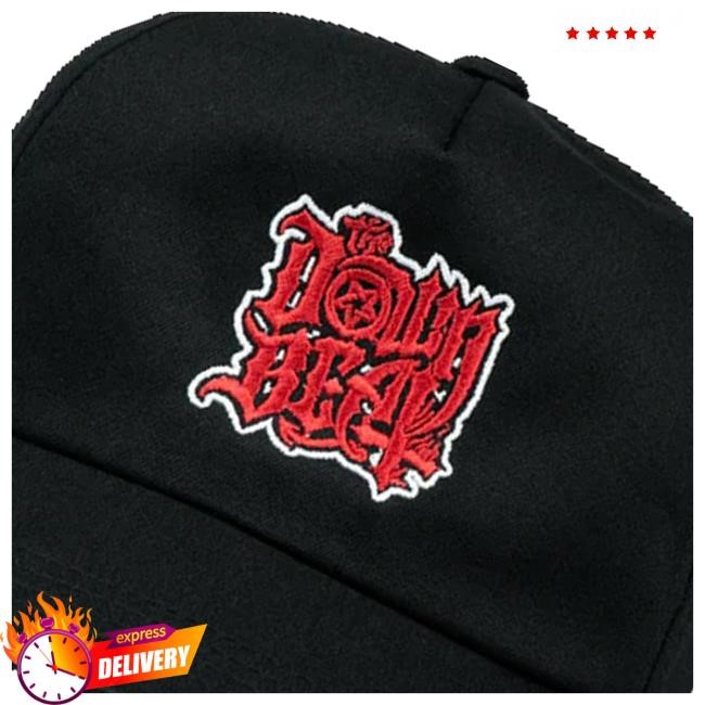 The Downbeat Merch Store Red Death Metal Cap