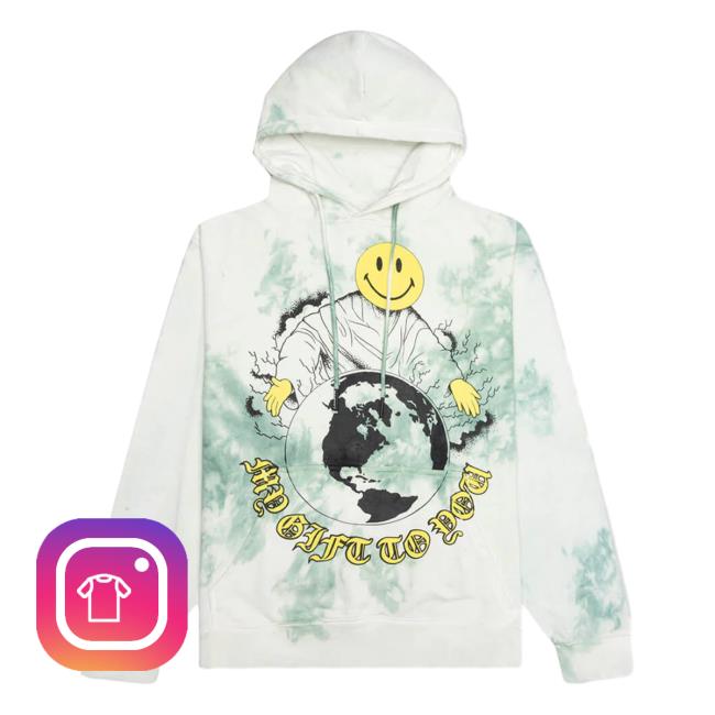Official Feature Merch Store Shop Market Smiley My Gift To You Tie Dye Crewneck Sweatshirt - Tie Dye Feature Apparel Clothing