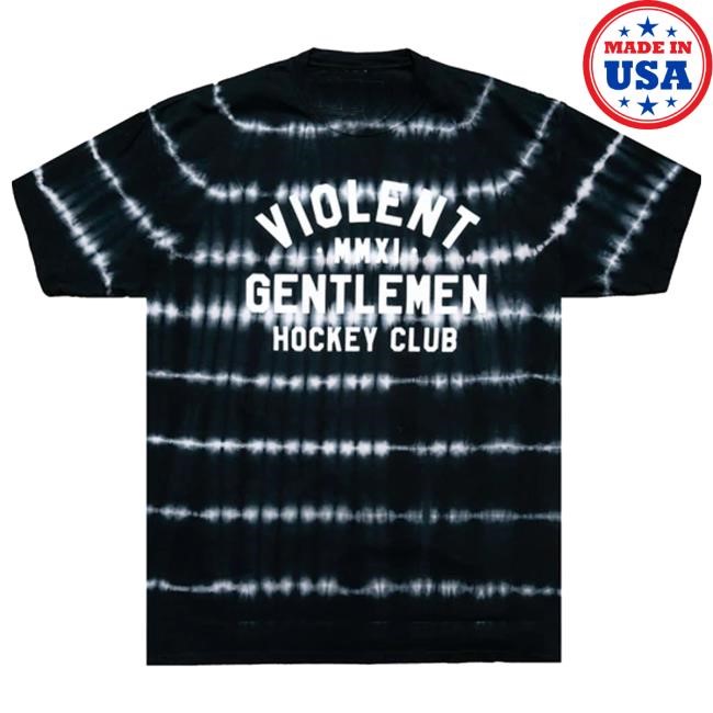 Violent Gentlemen Loyalty Stripe Tie Dye Tee Shirt