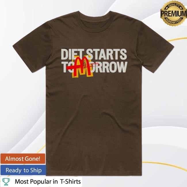 Freedom Over Fear Store Mcdonalds Diet Starts Totomorrow New Shirt Kick Vitaly Merch Store
