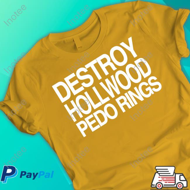 Destroy Hollwood Pedo Rings Hoodie
