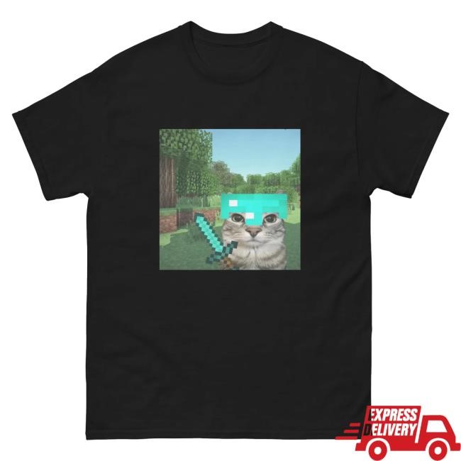 Official Cringey Tees Merch Meowcraft Cringey Shirt