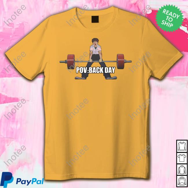 Pov Back Day Tee