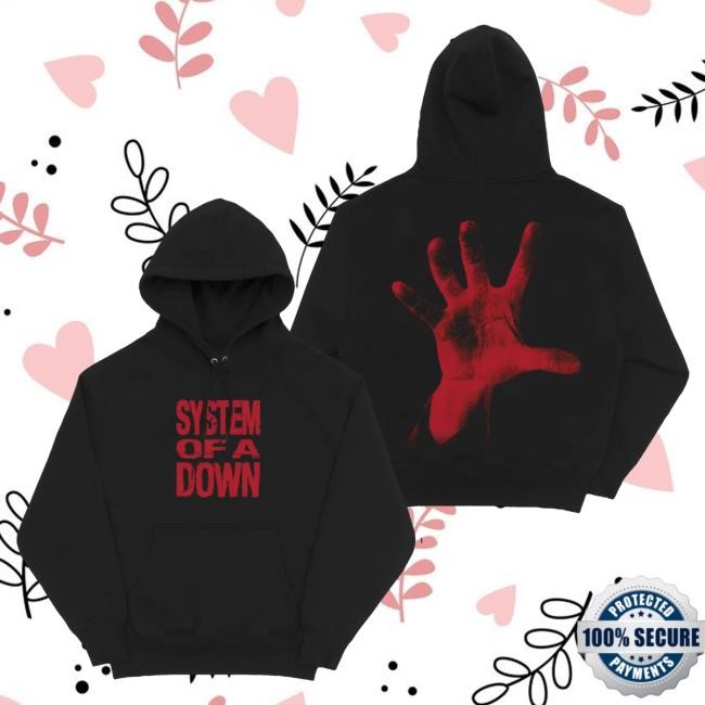 Official System Of A Down Merch Self-Titled Stacked Logo Long Sleeve Shirt
