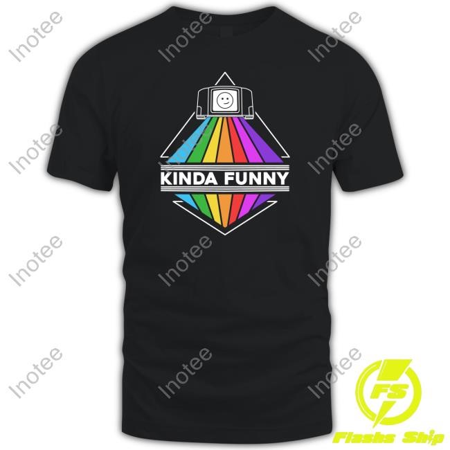 Kinda Funny Merch Pride Prism T Shirt