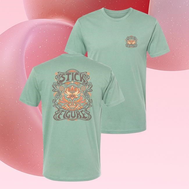Official Stick Figure Store Merch Lotus Groove Hooded Sweatshirt