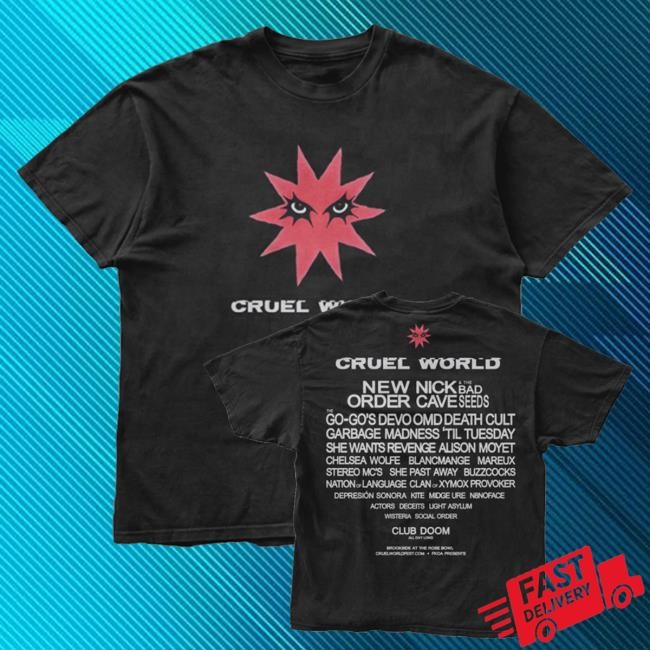 Official Cruel World Rage Lineup Sweatshirt
